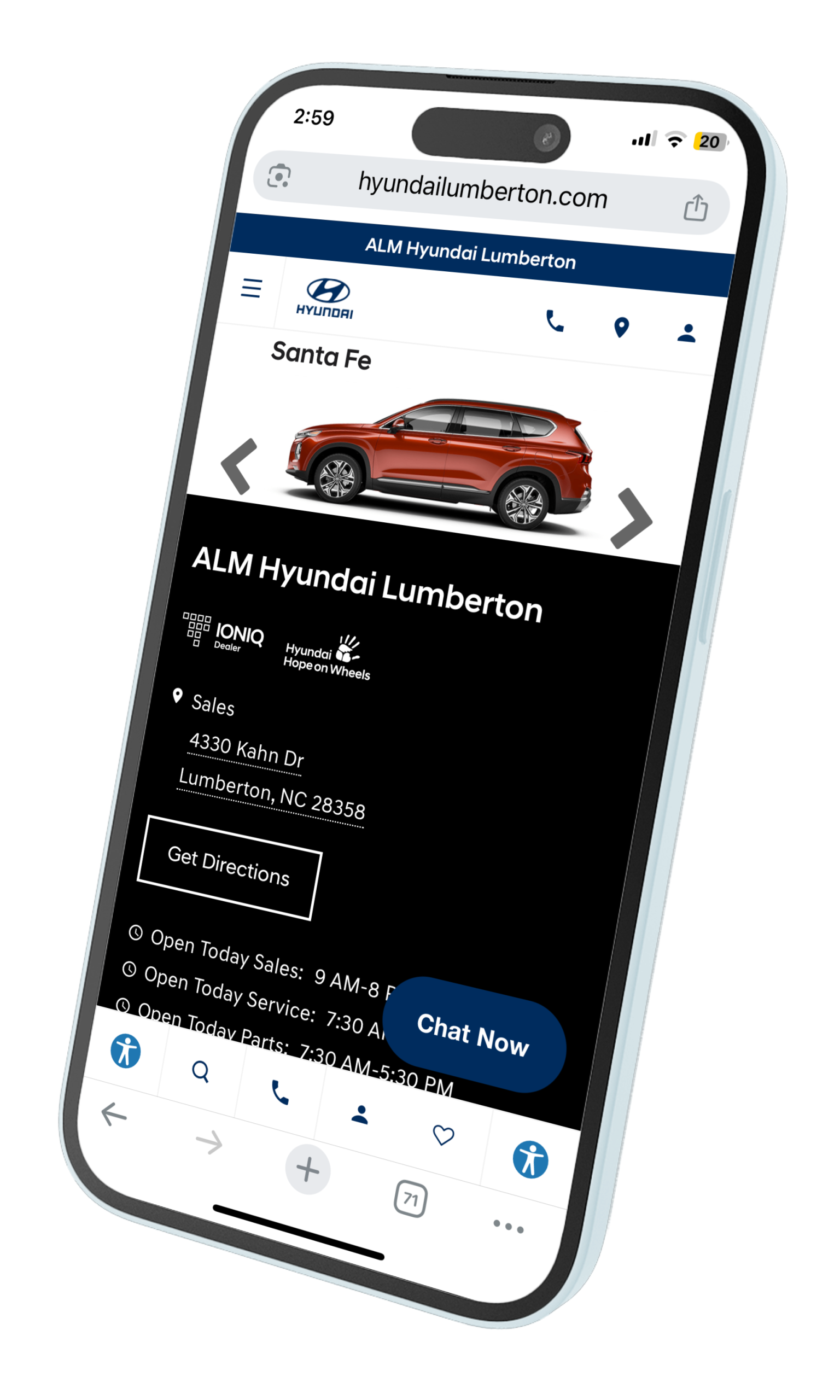 Visit ALM Hyundai Lumberton, NC